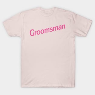 Groomsman Barbie logo T-Shirt